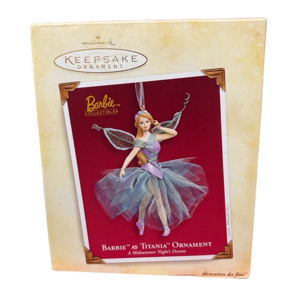 Vintage Barbie As Titania
Midsummer Night's Dream
Hallmark Keepsake Ornament